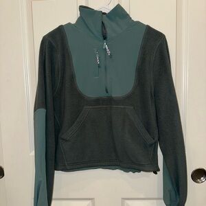 Women's Lululemon Fleece + Ripstop Hiking Pullover